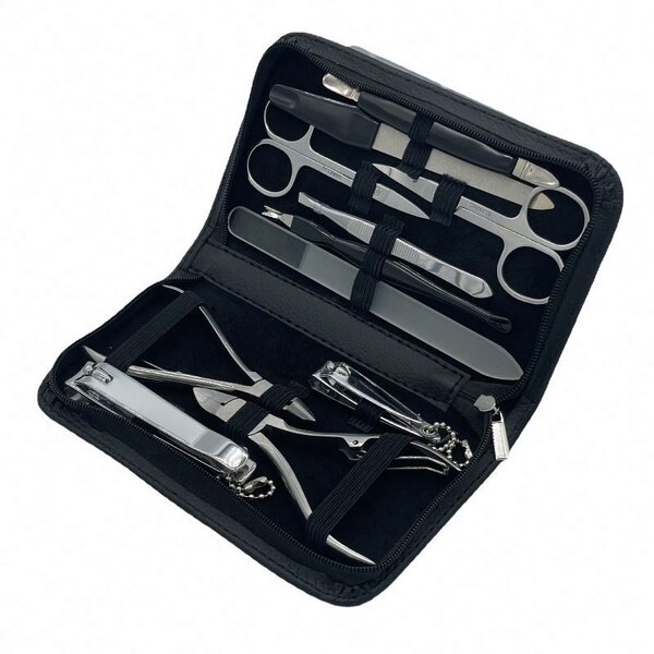 Manicure Set Manufacturer - Professional 6 Piece Care Tools Stainless Steel Nail Cutter Clipper