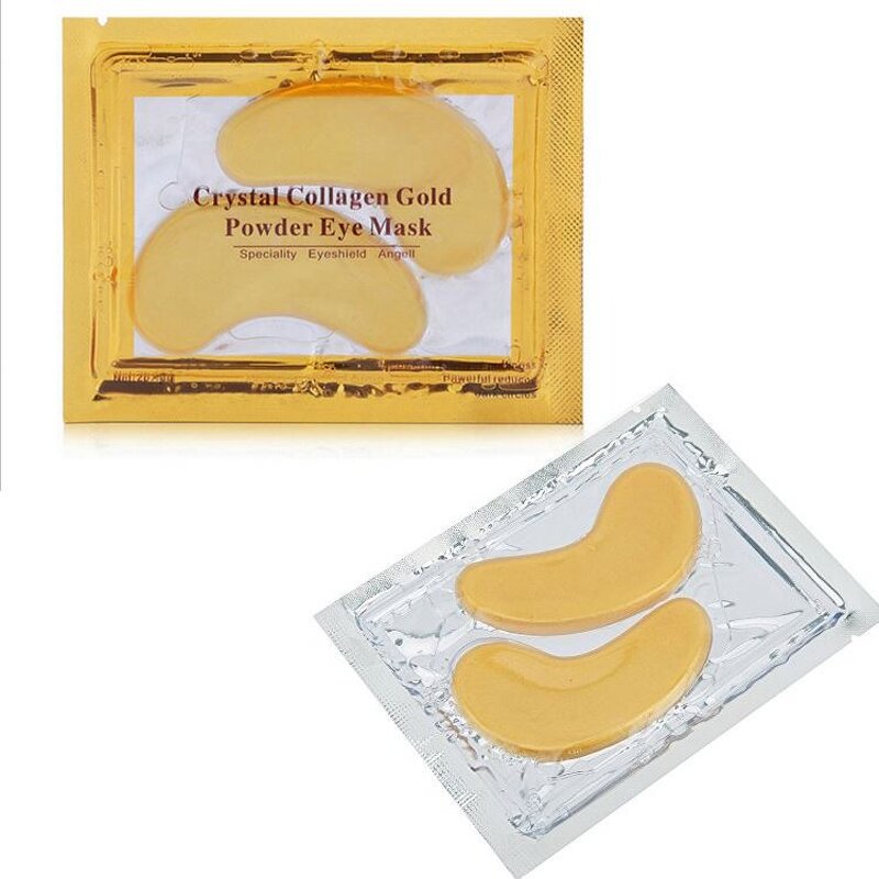 Eye Mask Manufacturer - 24K Golden Eye Treatment Collagen Moisturizing Fade Fine Lines Gel Pads
