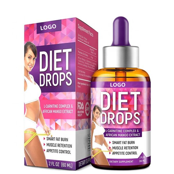 Keto Weight Loss Diet Drops Manufacturer - OEM with Green Coffee Bean Extract Appetite Suppressant 60ml
