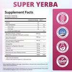 Yerba Mate Energy Drink Powder Manufacturer - Hot Selling Instant Raspberry Flavor with Ashwagandha D3