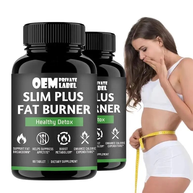 Fat Burner Capsules Manufacturer - OEM Slim Plus Appetite Suppressant with Garcinia Cambogia Extract