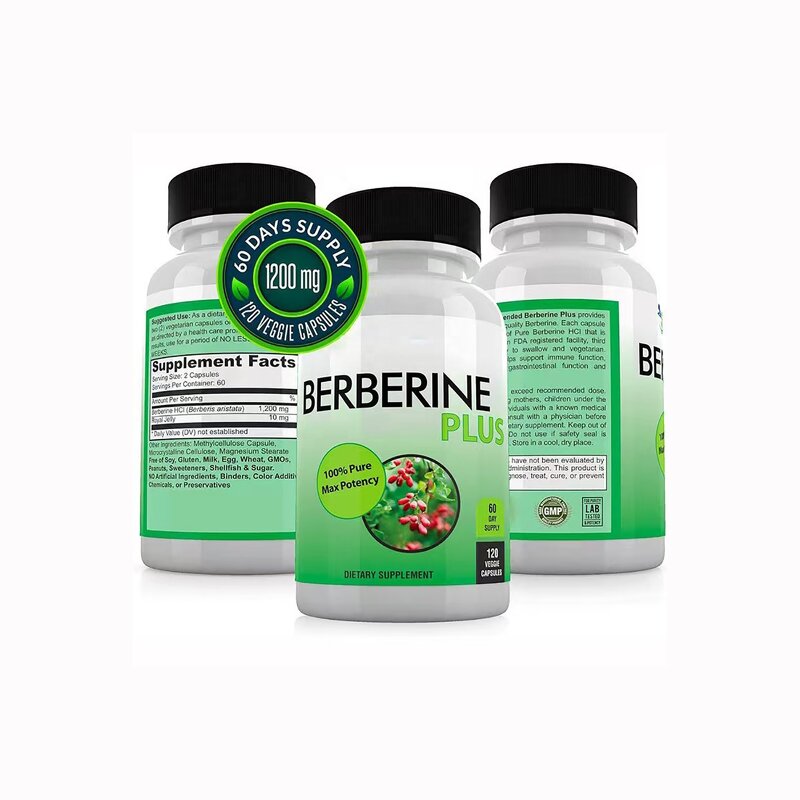 Berberine HCL Veggie Capsules Manufacturer - OEM Herbal Supplement for Immunity & Inflammation Relief