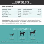 Calming Soft Chews for Pets Manufacturer - OEM Organic with Hemp Seed Oil & Melatonin for Anxiety Relief