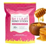 Himalayan Shilajit Raw Honey Sticks Manufacturer - Private Label for Energy Hormone Balance Antioxidant