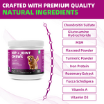 Dog Hip and Joint Supplements Manufacturer - OEM/ODM Service Chew Treats with Chewable Glucosamine