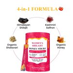 Shilajit Honey Sticks Manufacturer - Multi-Mineral Supplement for Women with 75%+ Fulvic Acid