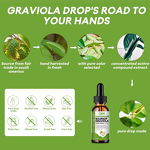 Soursop Graviola Liquid Extract Manufacturer - OEM Organic Pure Multivitamin Drops for Cell & Immune Support