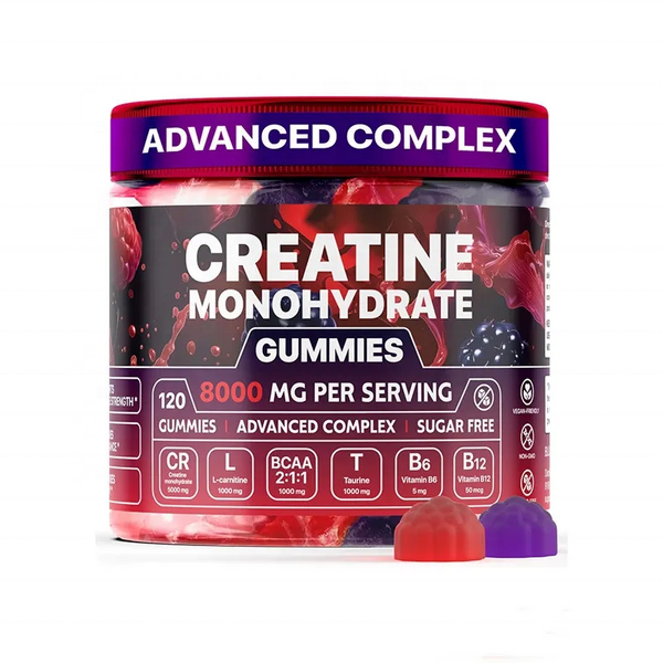 Creatine Monohydrate Gummies Manufacturer - Private Label Bear-shaped 5g Pre Workout Chewables for Fitness