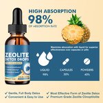 Zeolite Detox Liquid Drops Manufacturer - OEM for Kids & Adults with Pure Vitamin B12 for Cleanse