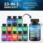 Cortisol Support Capsules Manufacturer - Private Label Corti-Soothe All in One with Magnesium Ashwagandha