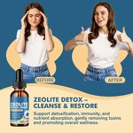 Zeolite Detox Liquid Drops Manufacturer - OEM for Kids & Adults with Pure Vitamin B12 for Cleanse