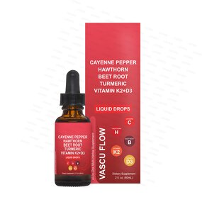 Cayenne Pepper Drops Manufacturer - Oral Liquid with Hawthorn Berry Vitamin D3 K2 Beet Root Turmeric