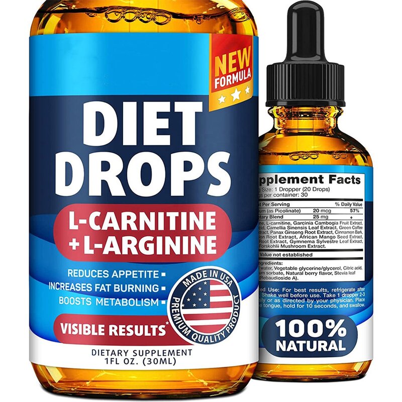 Keto Liquid Fat Burner Supplements Manufacturer - OEM with L-Carnitine L-Arginine for Weight Loss