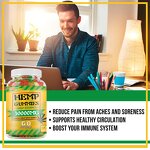 Hemp Seed Oil Gummies Manufacturer - Private Label High Potency Bear-Shaped for Adults to Improve Immunity