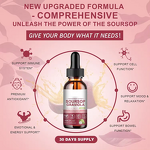 Soursop Graviola Drops Manufacturer - Private Label 60ml Herbal Multivitamin Liquid for Immune Support