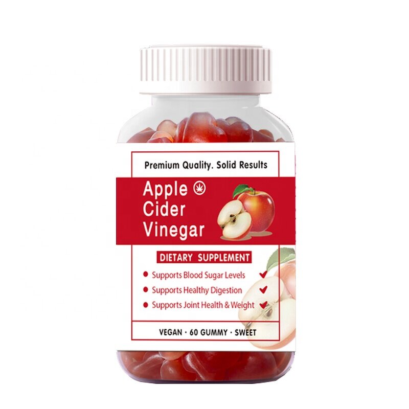 Apple Cider Vinegar Gummies Manufacturer - Custom Sugar-Free with The Mother for Weight Management & Detox