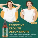 Zeolite Detox Liquid Drops Manufacturer - OEM Private Label with Vitamin B6 for Daily Cleanse