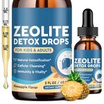 Zeolite Detox Liquid Drops Manufacturer - OEM for Kids & Adults with Pure Vitamin B12 for Cleanse