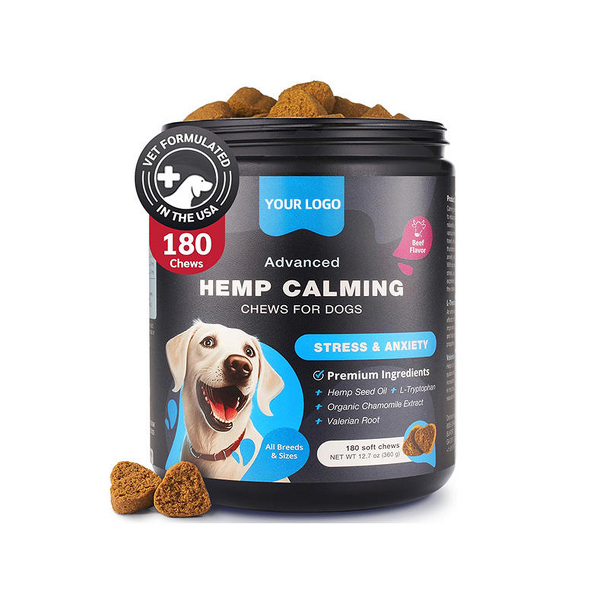 Pet Calming Soft Chews Manufacturer - Wholesale Organic Natural for Anxiety Pain Relief & Joint Immune Support