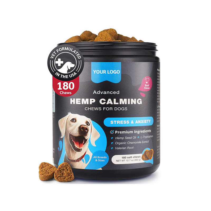 Pet Calming Soft Chews Manufacturer - Wholesale Organic Natural for Anxiety Pain Relief & Joint Immune Support