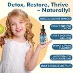 Zeolite Detox Liquid Drops Manufacturer - OEM for Kids & Adults with Pure Vitamin B12 for Cleanse