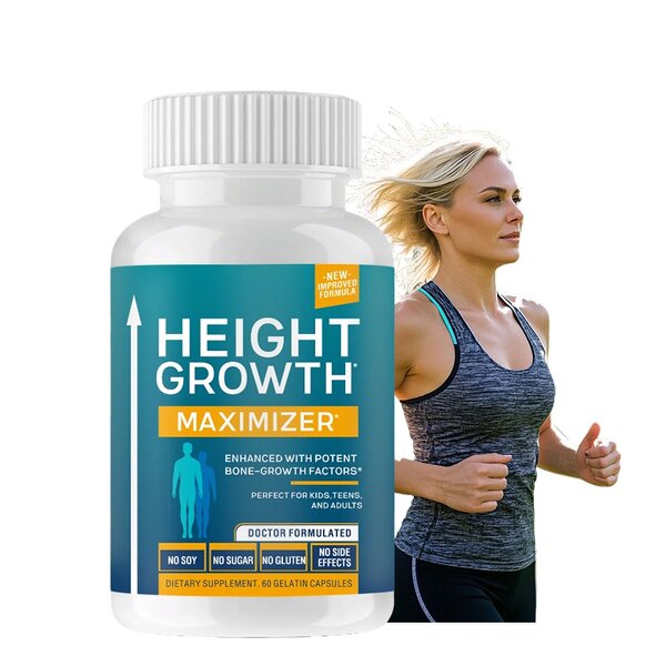 Height Increasing Capsules Manufacturer - OEM Enhanced Bone Strength with Vitamin D Calcium Zinc