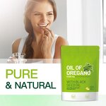 Oil Oregano Black Seed Oil Capsules Manufacturer - OEM Organic 300 Count for Immune Support Food Grade