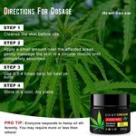 Hemp Oil Pain Relief Cream Manufacturer - OEM ODM for Joints & Muscles with Hemp Menthol MSM & Arnica Vegan