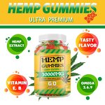 Hemp Seed Oil Gummies Manufacturer - Private Label High Potency Bear-Shaped for Adults to Improve Immunity
