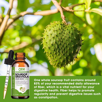 Soursop Graviola Liquid Extract Manufacturer - OEM Organic Pure Multivitamin Drops for Cell & Immune Support