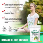Oregano Oil Soft Capsules Manufacturer - OEM Organic 6000mg High Carvacrol with Black Seed Oil