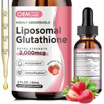 Liposomal Glutathione Liquid Supplement Manufacturer - OEM Drops with Vitamin C for Antioxidant & Detox