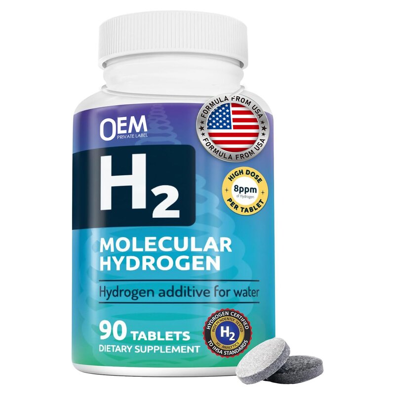 Hydrogen Water Tablets Manufacturer - OEM Silicon-Based H2 Molecular with Elemental Magnesium for Adults