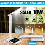 LED Light Manufacturer - 10w Foldable - Eye protection Rechargeable Study Table Lamp for Bedroom