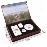 Power Bank Manufacturer - 10000MAH 3-in-1 - Built in Cable Logo Customized for Wedding Business