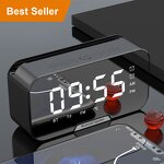 Speaker Manufacturer - Display Holder - Mirror Alarm Clock Wireless Radio Bluetooth