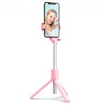 Selfie Stick Manufacturer - 3-in-1 Flexible - 360° Fill Light for Live Streaming