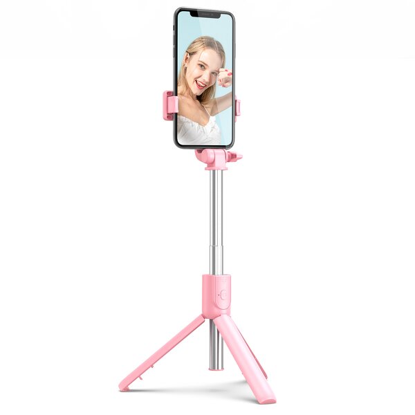 Selfie Stick Manufacturer - 3-in-1 Flexible - 360° Fill Light for Live Streaming