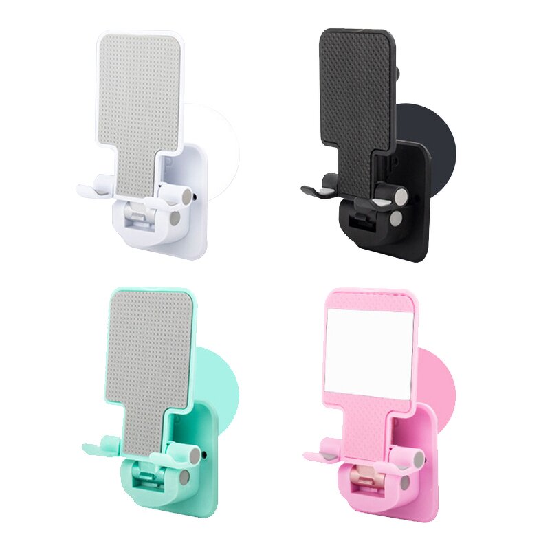 Phone Holder Manufacturer - Factory Portable - Adjustable Foldable with Makeup Mirror for iPhone
