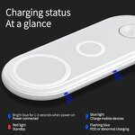 Charging Dock Manufacturer - Wireless 3-in-1 - Fast Charging for Phone with Desk Lamp