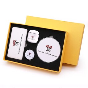 Gift Set Manufacturer - Business Customized Logo - Earphone 10000mAh Power Bank for Guests