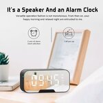 Speaker Manufacturer - Top Seller Bluetooth Alarm Clock - Night Lights Music Digital LED Alarm