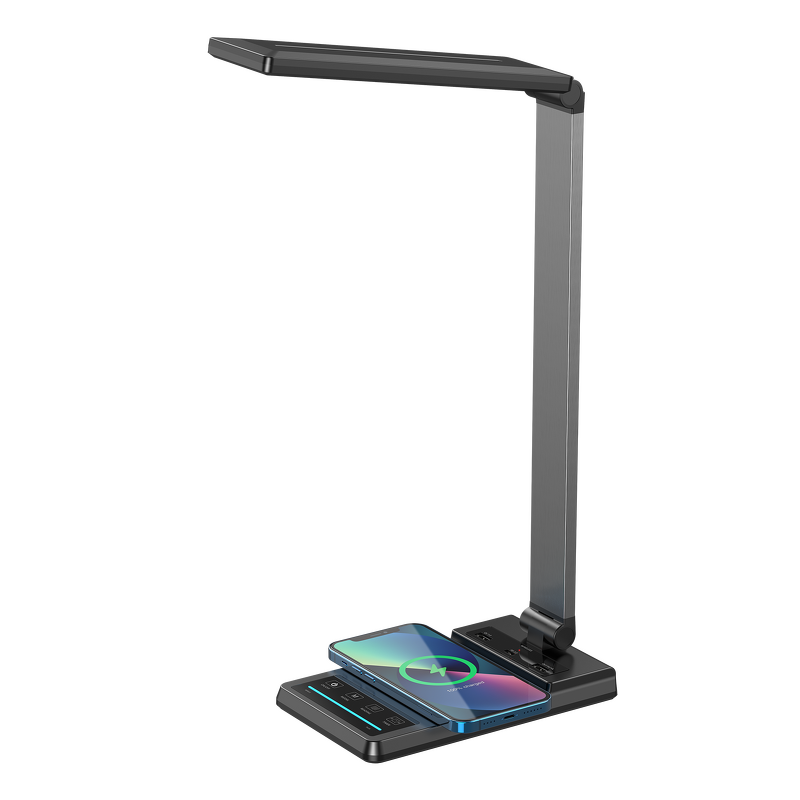 LED Desk Lamp Manufacturer - Wireless Charging - Adjustable Color Temperature for Study/Bedroom
