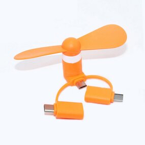 Fan Manufacturer - 2-in-1 Type C Micro USB - Portable Cooler for Android Phones