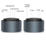 Speaker Manufacturer - Top Seller HD Sound A10 - Metal Bass with LED Light