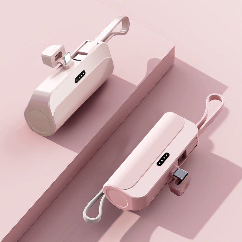 Power Bank Manufacturer - 4000mAh Quick Charge - 2-in-1 with Type-C Cable for Phone