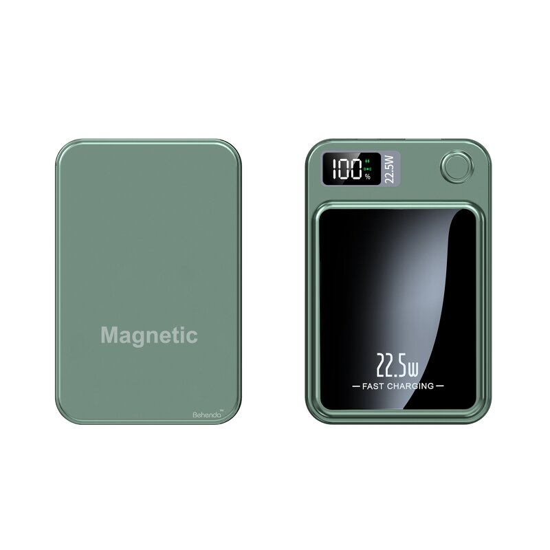 Power Bank Manufacturer - Digital Display Wireless Magnetic - Support OEM ODM Logo Customized
