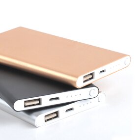 Power Bank Manufacturer - Promotional Gift Ultra-thin - 5000mAh for Mobile Phones