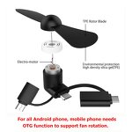 Fan Manufacturer - Travel Portable - Cooling Cooler for Micro USB Phones Android