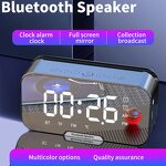Alarm Clock Manufacturer - LED Portable - Bluetooth Speaker with Phone Stand for Home